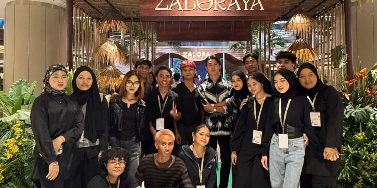 Fashion Design students steal the backstage spotlight at Zalora Raya 2025